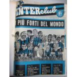 INTER MILAN 1965 EUROPEAN CUP FINAL 1965 Inter bound volume Scarce Full Set of Inter Milan ''Inter