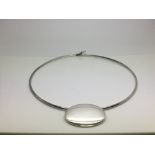 A rare and discontinued Tiffany & Co silver neckla