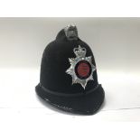 An Essex police constables helmet.