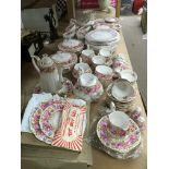 An extensive Royal Albert tea, coffee and dinner s