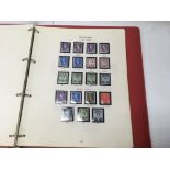 An album of GB stamps including pre 1952 stamps an