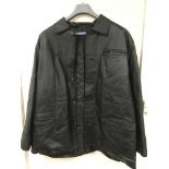 A gents new and unworn leather jacket, UK size 50/