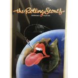 A limited edition Rolling Stones 1973 Australian tour print from 2011 Musidor, 93/200, approx 52cm x