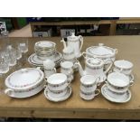 A Paragon tea and coffee and dinner set in Belinda