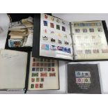 A collection of GB and foreign stamps in binders p