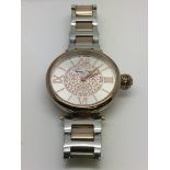 A ladies Thomas Sabo karma watch with silvered and