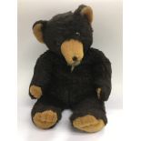 An unusual Deans rag doll teddy bear in three colo