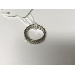 A eternity ring marked pat 3.5 grams