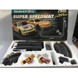 Three boxed Scalextric; Super Speedway - American