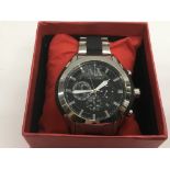 A gents Armani exchange chronograph watch.