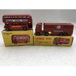Budgie toys , boxed Diecast vehicles including #236 Routemaster bus and #256 Esso aircraft