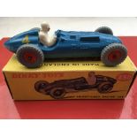 Dinky toys, Original boxed Diecast #230 Talbot - Lago racing car , with rare plastic wheels