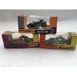 Britains, boxed Diecast Motorcycles , including Ho