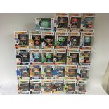 Funko pop, boxed, Vinyl figures, Japanese Anime characters x28, ex shop stock