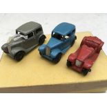 Dinky toys, prewar Diecast 1:76 scale , all in trade box