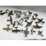 A collection of Airfix models that are in differen