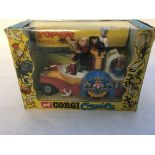 Corgi comics toys, #802, Popeye paddle wagon, mint