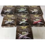 Corgi, Aviation archive, 7x boxed Aircraft includi