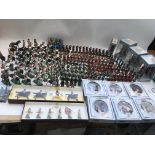 Britains soldiers, a large collection of Diecast soldiers mainly unboxed but in excellent condition