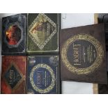 The Hobbit, five hardback set of , The Chronicles, including Art and design, Creatures and