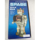 Space walk man robot , boxed, battery operated, mi