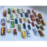 A collection of loose die cast vehicles including,
