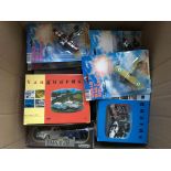 A collection of boxed Diecast vehicles including, Corgi, Oxford, Vanguard, Saico etc