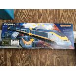 Hornby railways, OO scale, boxed, electric train set, Eurostar, R816