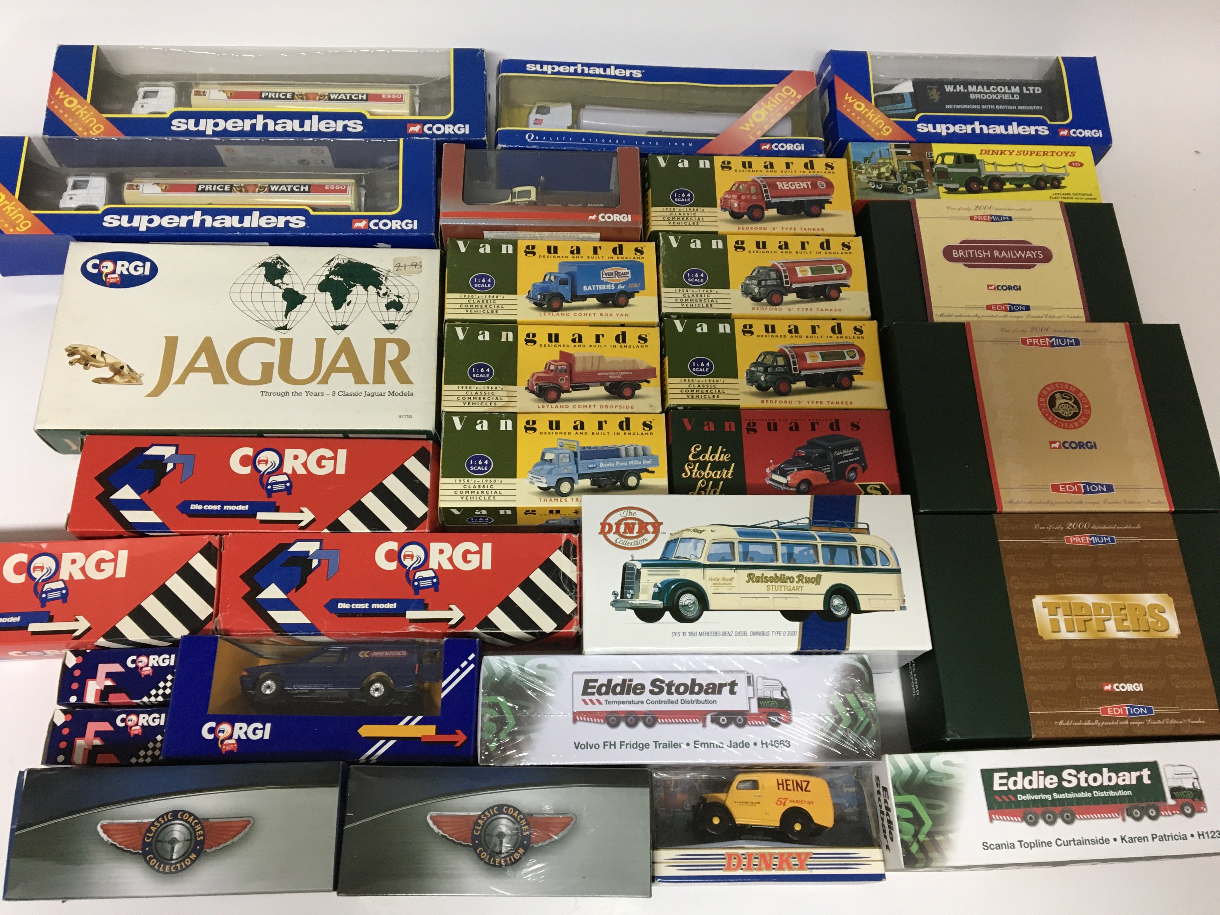 Collection of boxed die cast vehicles including Co