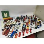 A collection of loose Diecast vehicles including Corgi classics, Lledo , Matchbox etc