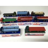 Dinky toys , including Leyland flatbed lorry’s, Fo