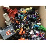 One box of various Transformers.