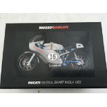 Minichamps, Diecast, Ducati 750cc, Paul Smart, Imola 1972, mint and boxed