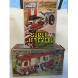 Ideal toys, Evel Knievel , boxed Super jet cycle a