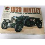 Airfix model kit, boxed , unused , 1930 Bentley 4.5 litre supercharged, 1:12 scale