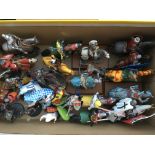 A collection of Knights figures including Britains, Del Prado etc