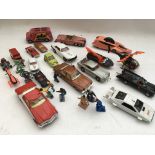 TV related diecast toys including Starsky and Hutc