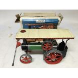 Mamod steam tractor, boxed, T.E.1a