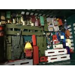 A collection of play worn diecast vehicles includi