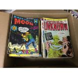 A collection of 1960s comics, over 100 issues incl