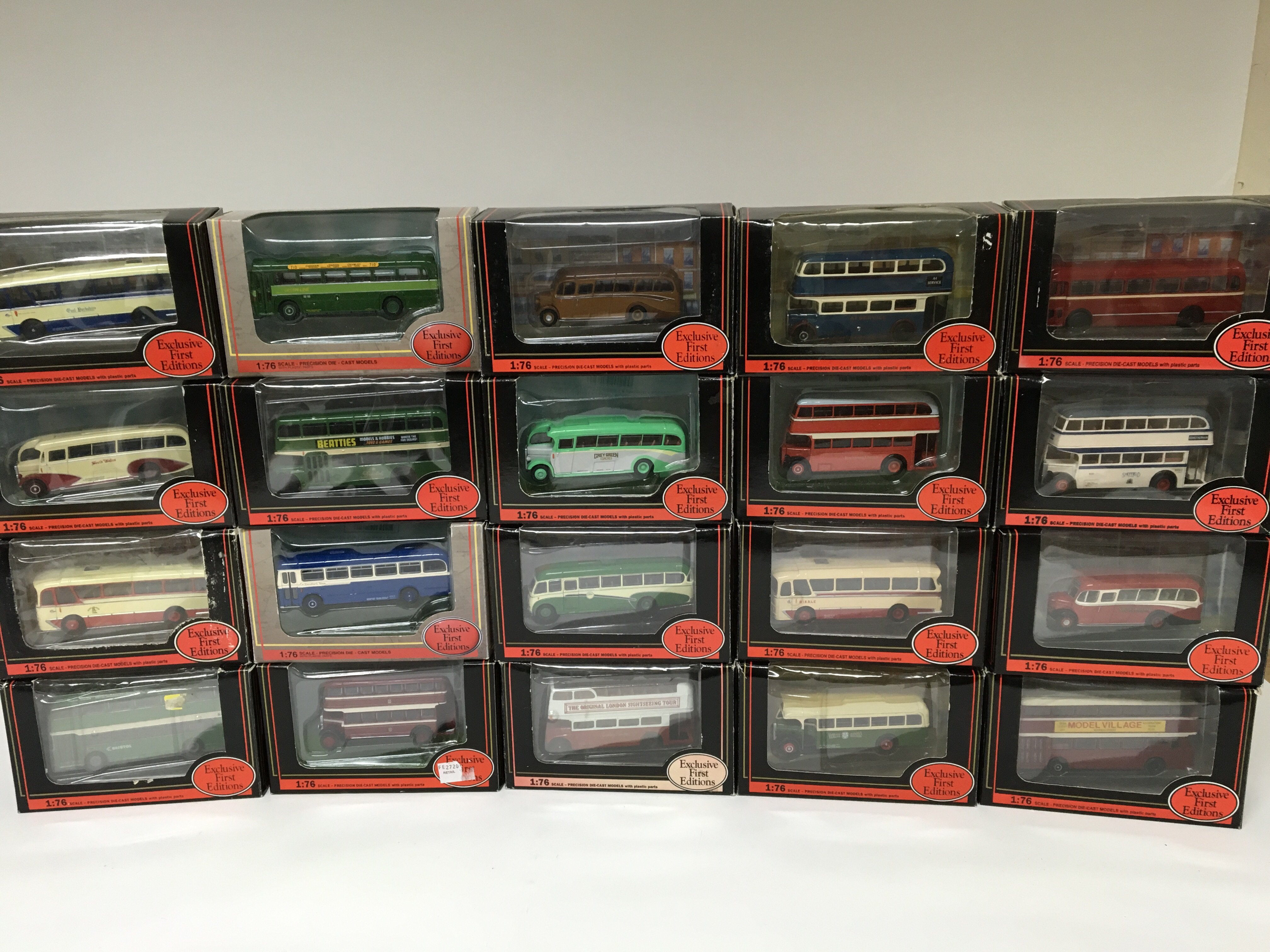 Exclusive First Editions, EFE, 20x boxed 1:76 scal