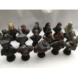 Lord of the rings, a collection of Sideshow metal