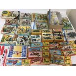 Airfix 1:72 scale HO/OO plastic military figures and vehicles