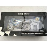 Minichamps, Diecast, Suzuki XR14, Barry Sheene, GP 1975, 1:12 scale , mint and boxed