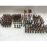 Britains toys, a collection of Diecast soldiers approx 160+