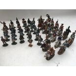 A collection of loose Del Prado, Diecast military figures