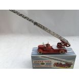 Dinky toys, French, Original boxed Diecast, Fire rescue, Auto-Echelle de pompiers, #32D