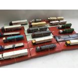 Herpa toys, a collection of plastic heavy haulage