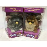 Furby, 2x interactive boxed Furbys