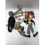 4 original Pelham puppets